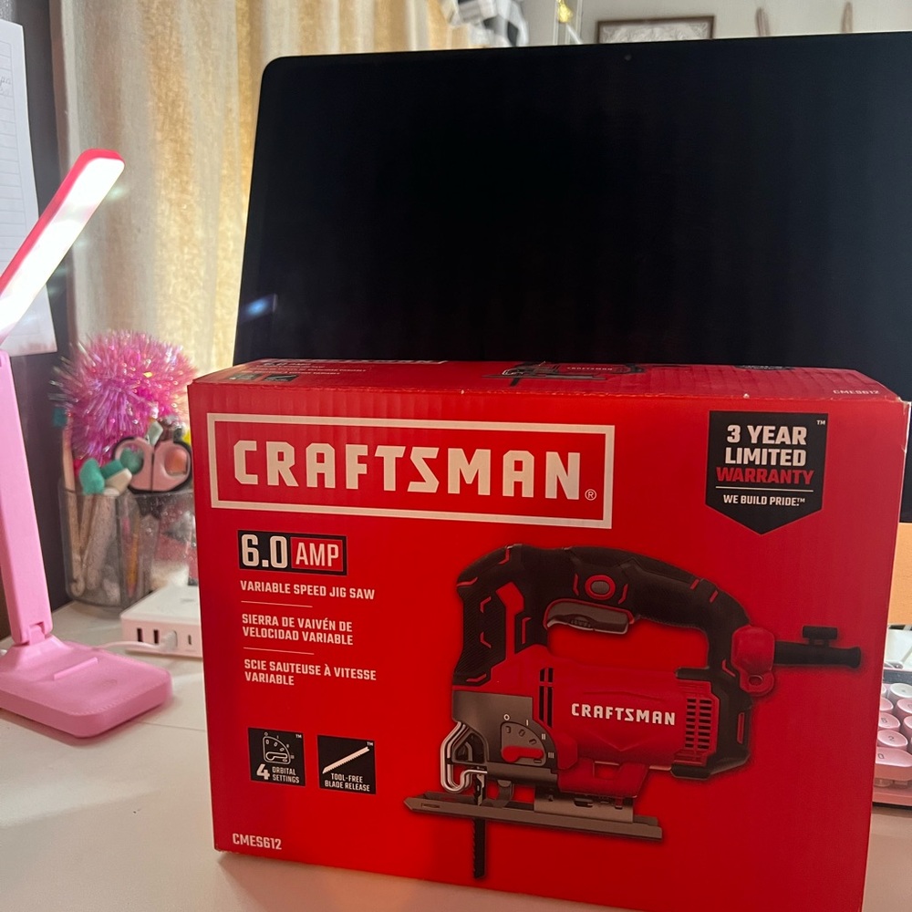 Craftsman Red Variable Speed Jig Saw